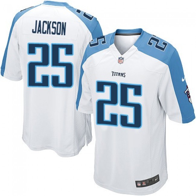 Tennessee Titans #25 Adoree  Jackson White Youth Stitched NFL Elite Jersey
