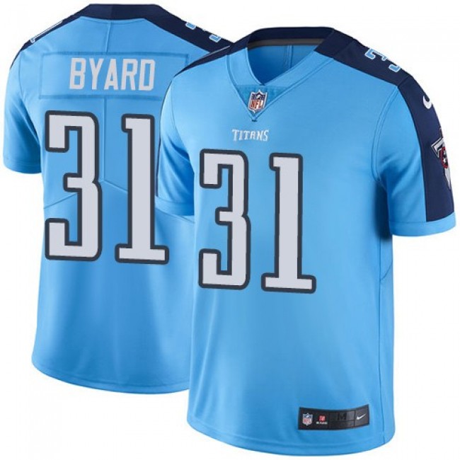 Tennessee Titans #31 Kevin Byard Light Blue Youth Stitched NFL Limited Rush Jersey