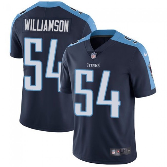 Tennessee Titans #54 Avery Williamson Navy Blue Alternate Youth Stitched NFL Vapor Untouchable Limited Jersey