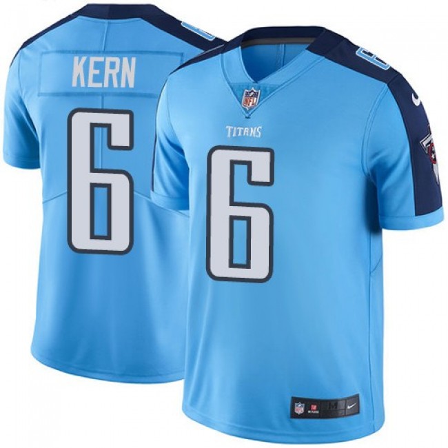 Tennessee Titans #6 Brett Kern Light Blue Team Color Youth Stitched NFL Vapor Untouchable Limited Jersey