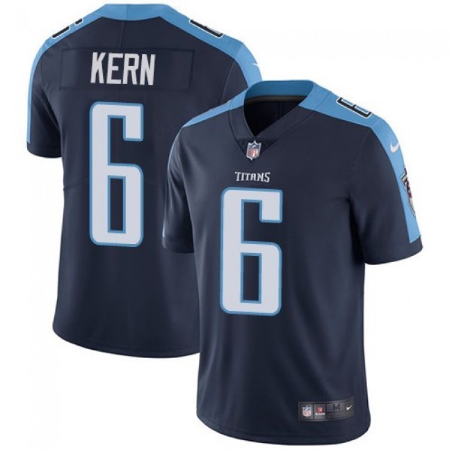 Tennessee Titans #6 Brett Kern Navy Blue Alternate Youth Stitched NFL Vapor Untouchable Limited Jersey