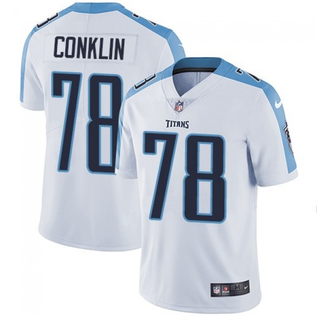 Tennessee Titans #78 Jack Conklin White Youth Stitched NFL Vapor Untouchable Limited Jersey