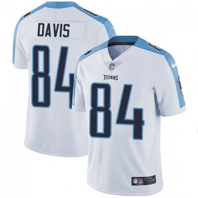 Tennessee Titans #84 Corey Davis White Youth Stitched NFL Vapor Untouchable Limited Jersey