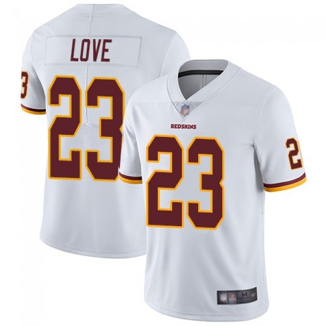 Nike Redskins #23 Bryce Love White Men's Stitched NFL Vapor Untouchable Limited Jersey