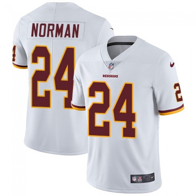 Washington Redskins #24 Josh Norman White Youth Stitched NFL Vapor Untouchable Limited Jersey