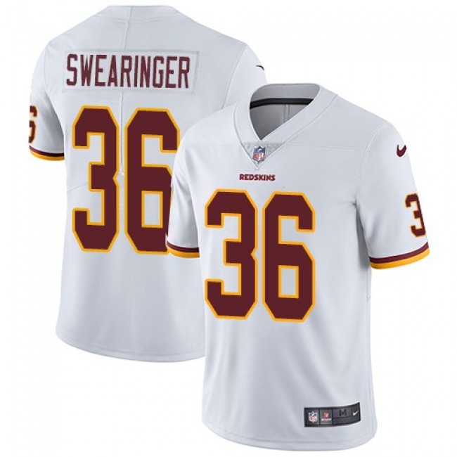Washington Redskins #36 D.J. Swearinger White Youth Stitched NFL Vapor Untouchable Limited Jersey