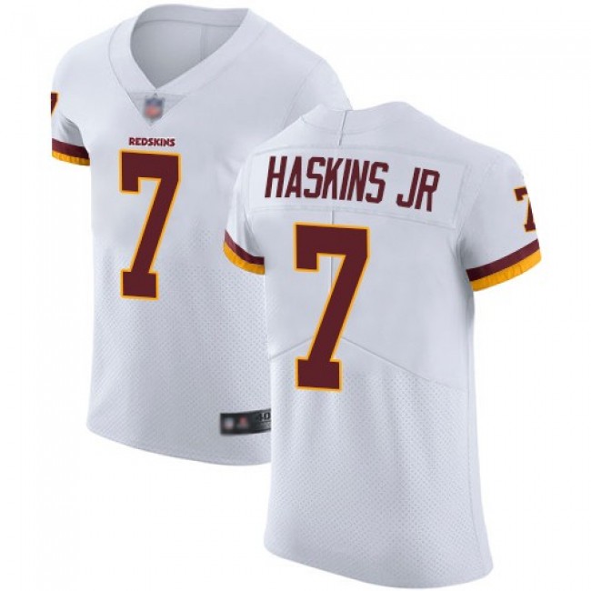 Nike Redskins #7 Dwayne Haskins Jr White Men's Stitched NFL Vapor Untouchable Elite Jersey