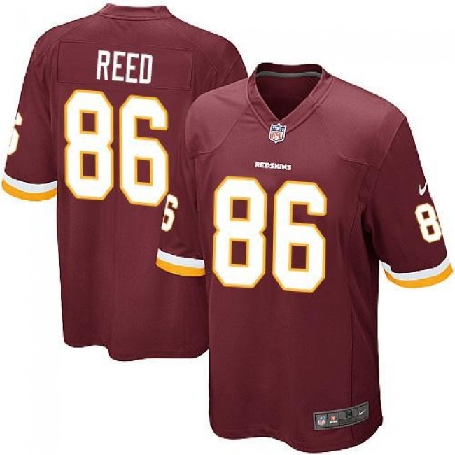 Washington Redskins #86 Jordan Reed Burgundy Red Team Color Youth Stitched NFL Elite Jersey
