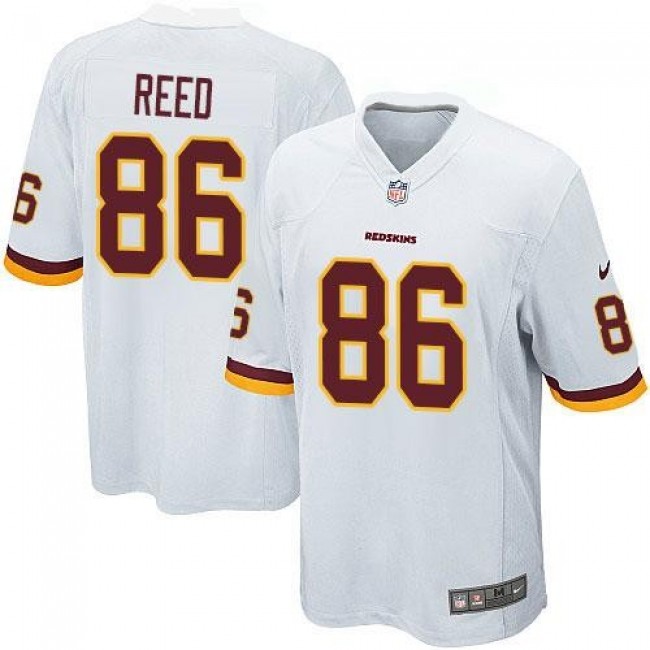 Washington Redskins #86 Jordan Reed White Youth Stitched NFL Elite Jersey