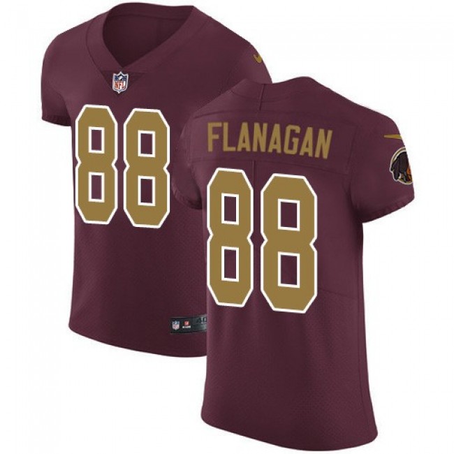 Nike Redskins #88 Matt Flanaga Burgundy Red Alternate Men's Stitched NFL Vapor Untouchable Elite Jersey