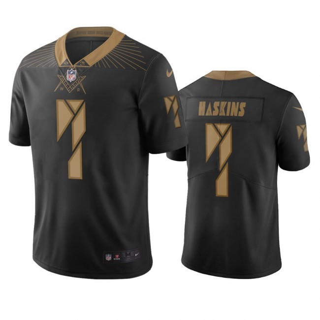 Washington Redskins #7 Dwayne Haskins Black Vapor Limited City Edition NFL Jersey